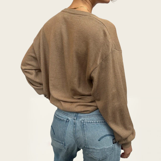 Laura Biagiotti linnen & kasjmier trui