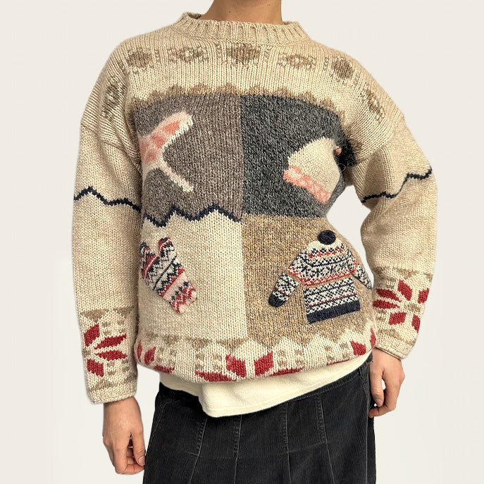 Danielle D cozy winter sweater