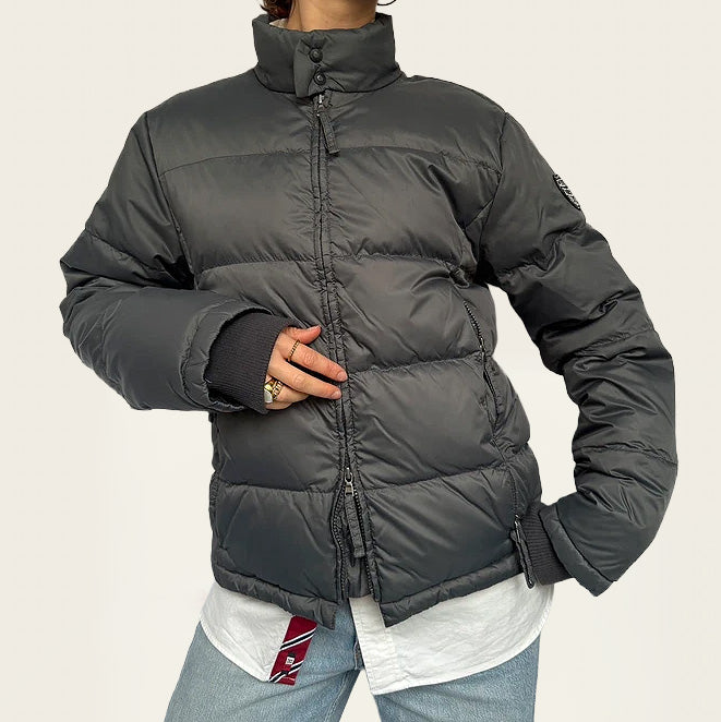 Calvin Klein puffer jas grijs