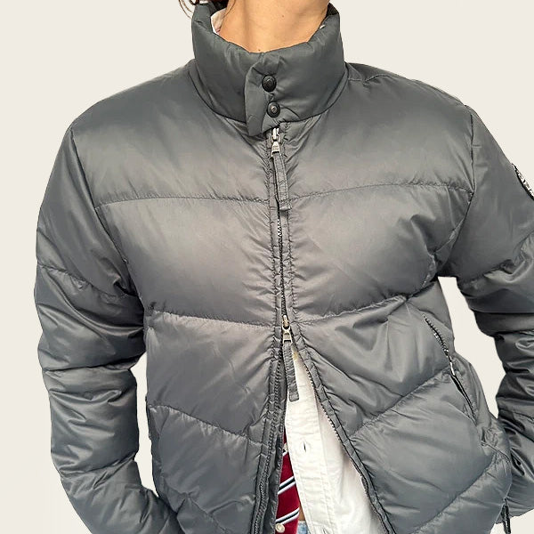 Calvin Klein puffer jas grijs