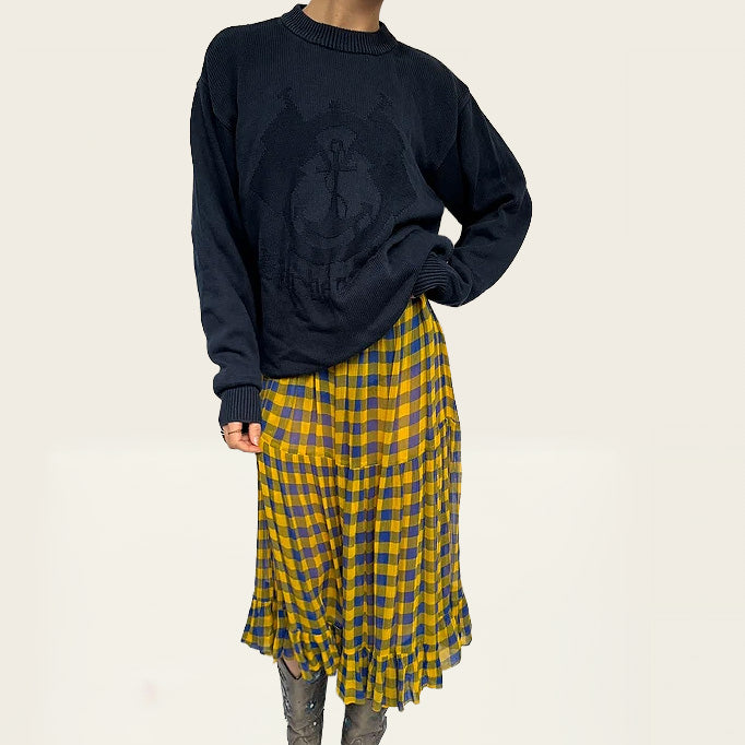 Burberry marineblauwe sweater