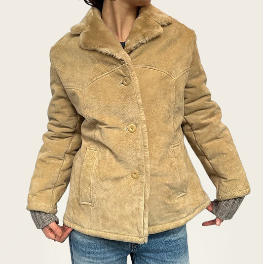 GUESS lammy leren jas