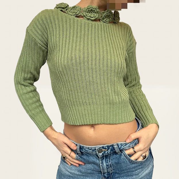 Paola Dotti groene sweater