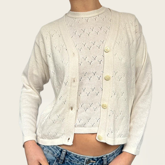 La Maglia di Adriana vintage gebreide co-ord set