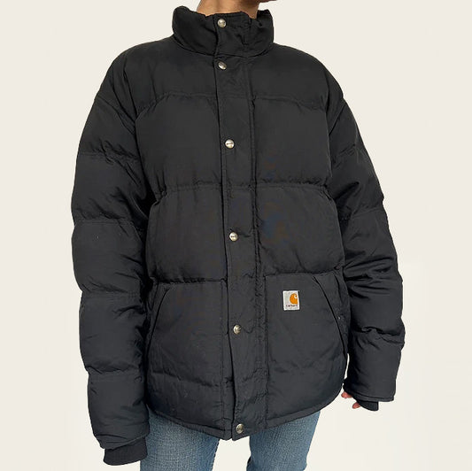 Carhartt zwarte pufferjas