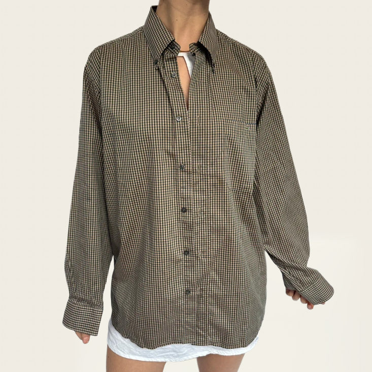 Lacoste button-down blouse